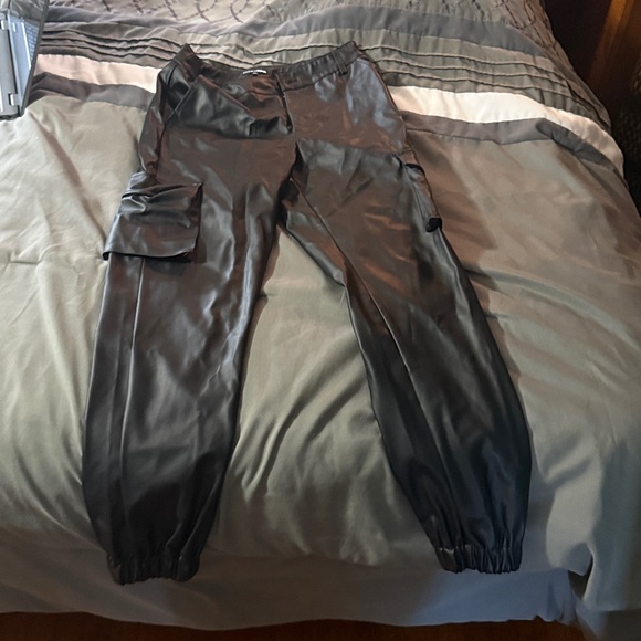 Fashion Nova Pants - Fashion Nova Black Faux Leather Pants